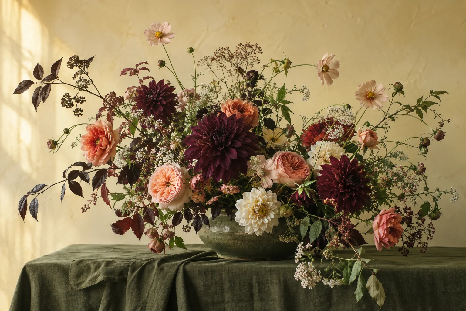 Floral search and content concept